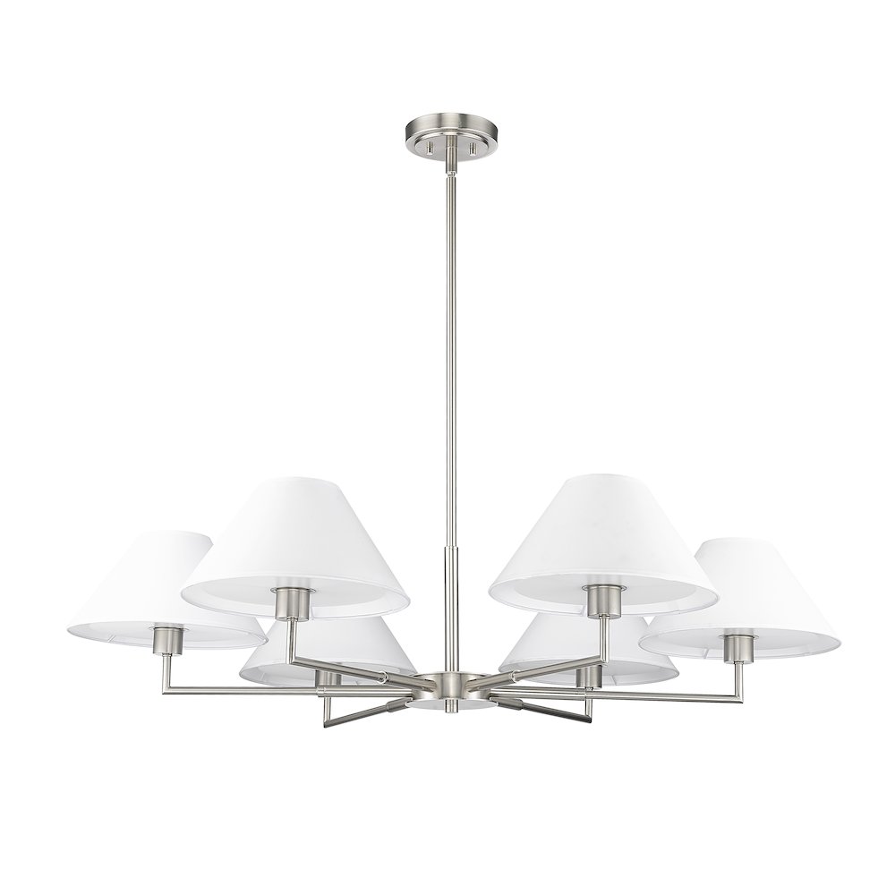 Z-Lite 6 Light Chandelier. Picture 5