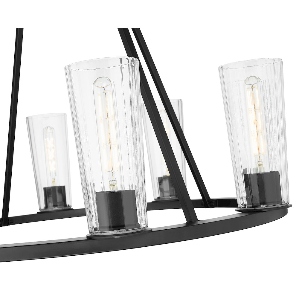 Z-Lite 8 Light Chandelier. Picture 4