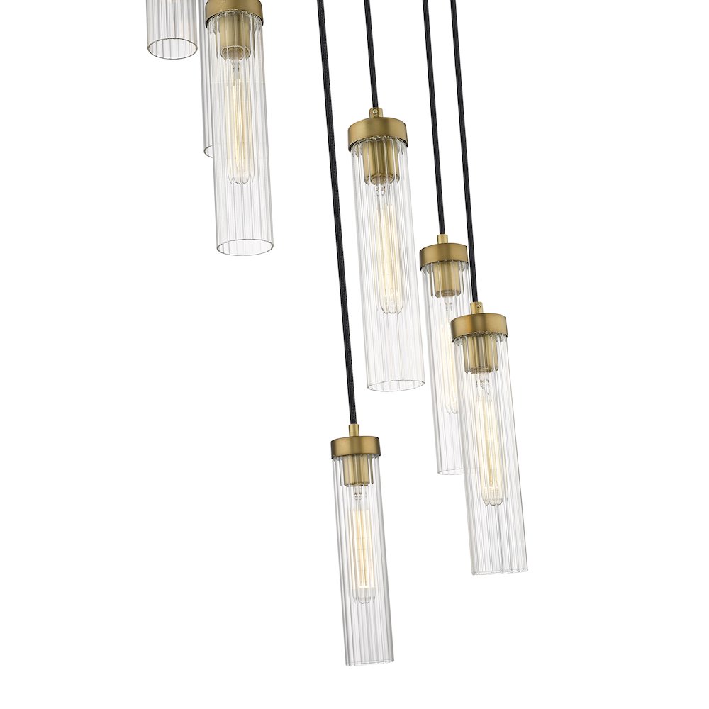 Z-Lite 7 Light Chandelier. Picture 4