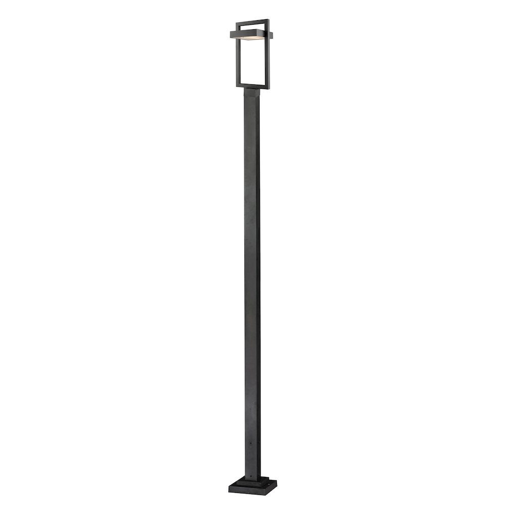 Z-Lite 1 Light Outdoor Post Mounted Fixture. Picture 1