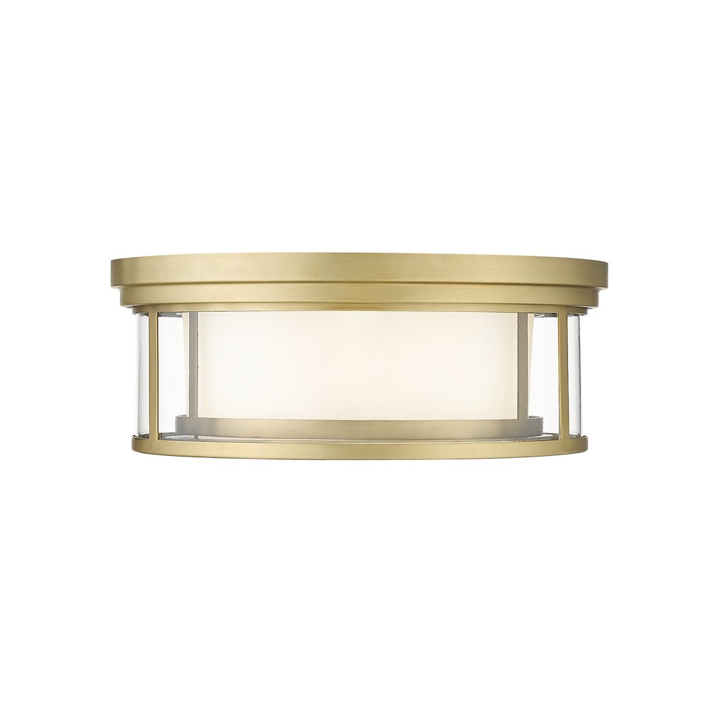 Z-Lite 3 Light Flush Mount. Picture 2