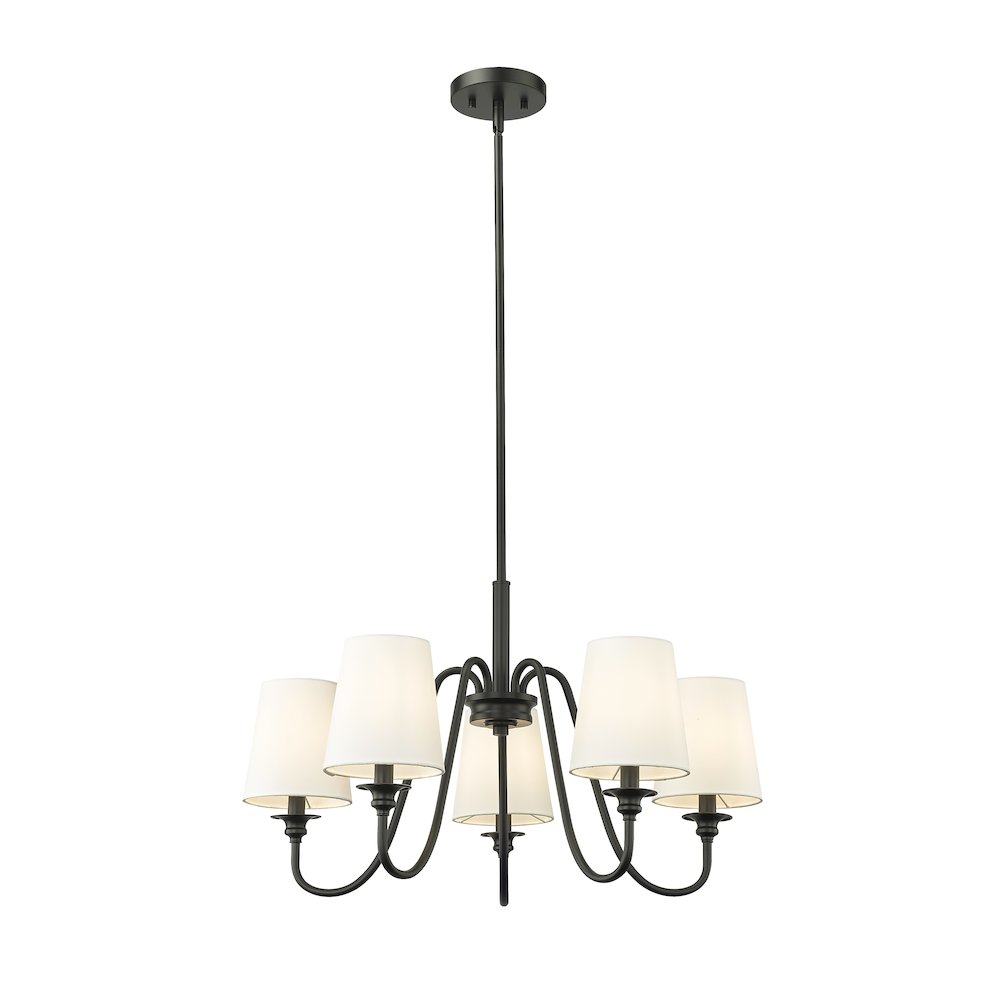 Z-Lite 5 Light Chandelier. Picture 2
