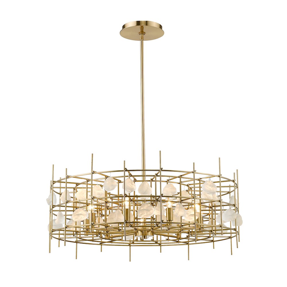 Z-Lite 9 Light Chandelier. Picture 1