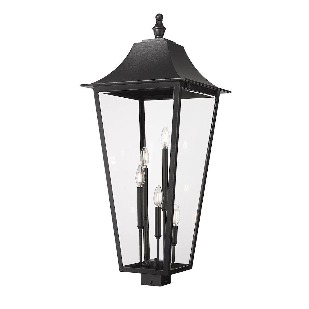 Z-Lite 5 Light Outdoor Post Mount Fixture. Picture 1