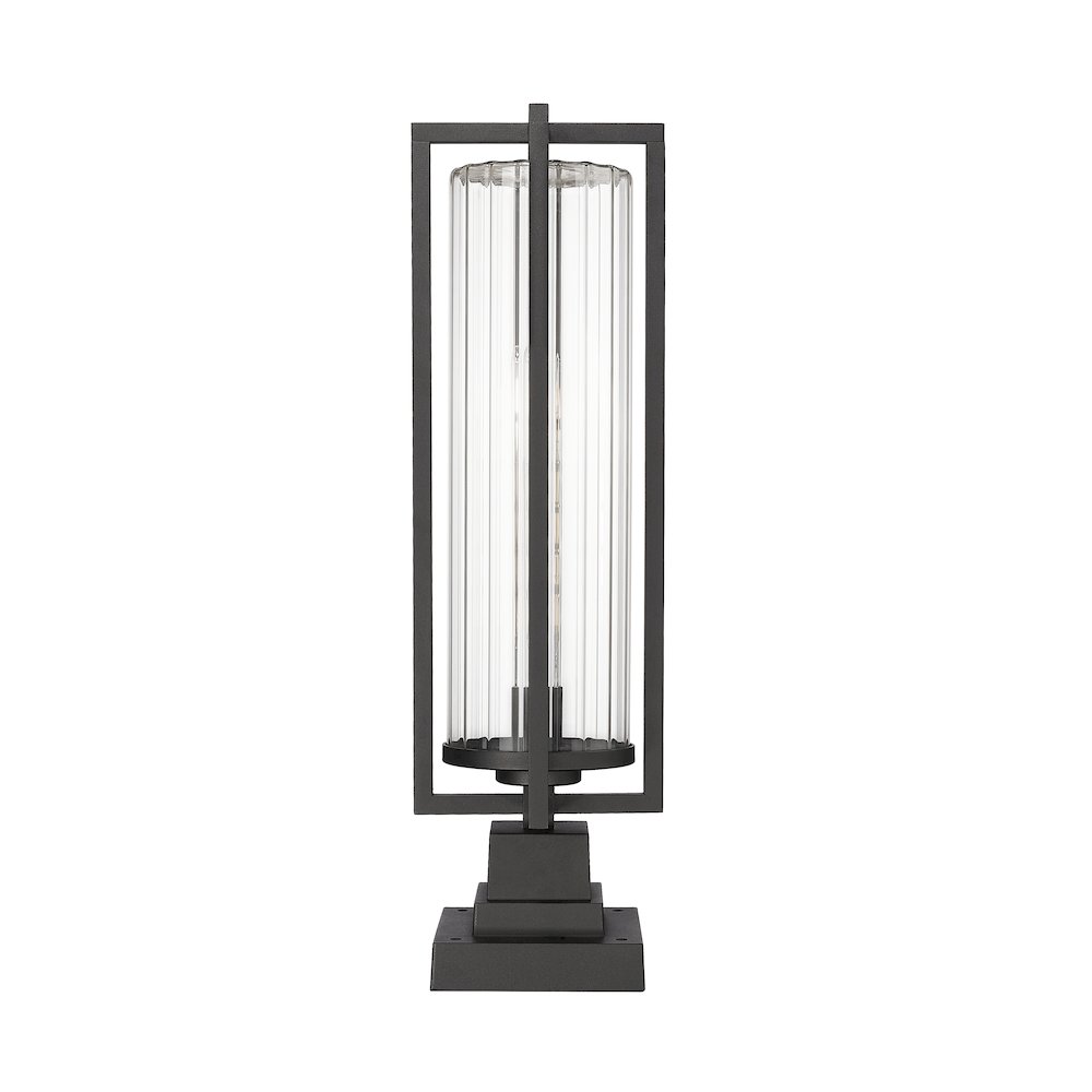 Z-Lite 1 Light Outdoor Pier Mounted Fixture. Picture 3