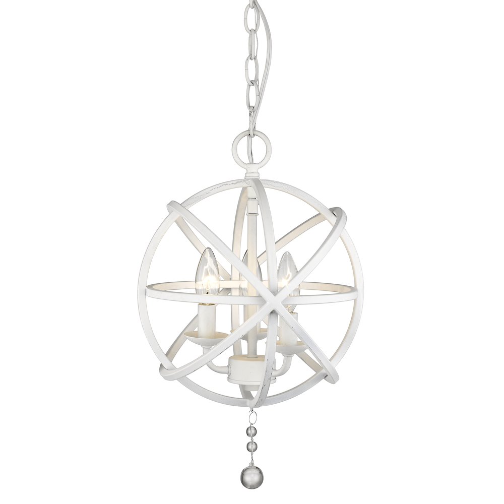Z-Lite 3 Light Chandelier. Picture 4
