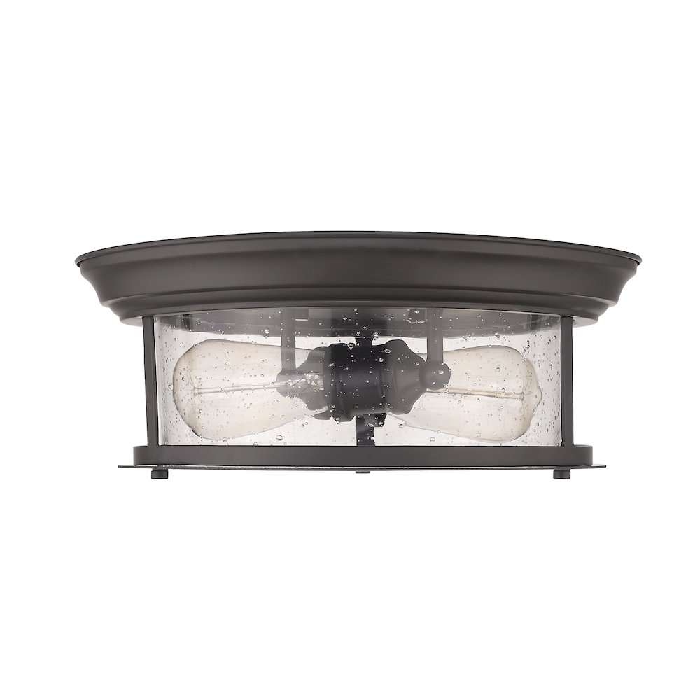 Z-Lite 2 Light Flush Mount. Picture 5