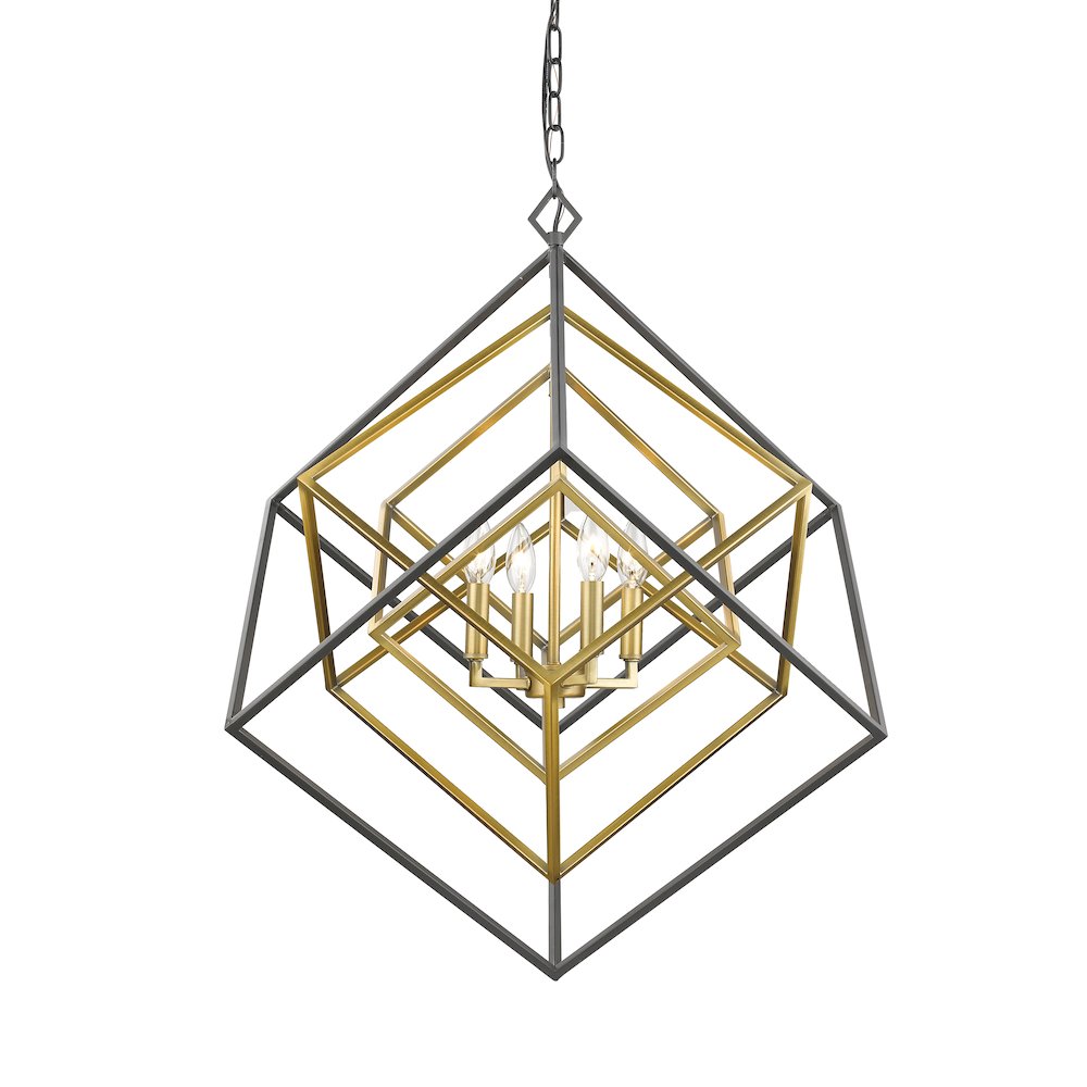 Z-Lite 4 Light Chandelier. Picture 1