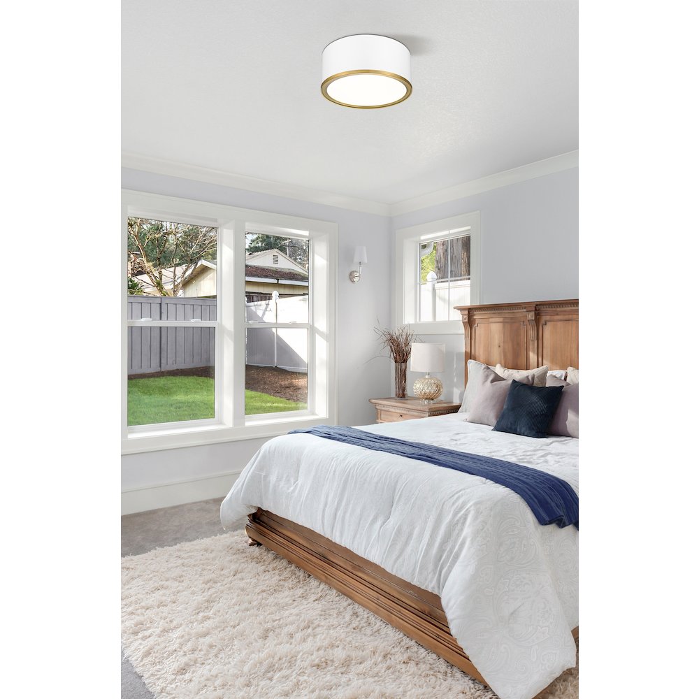 Z-Lite 2 Light Flush Mount. Picture 7
