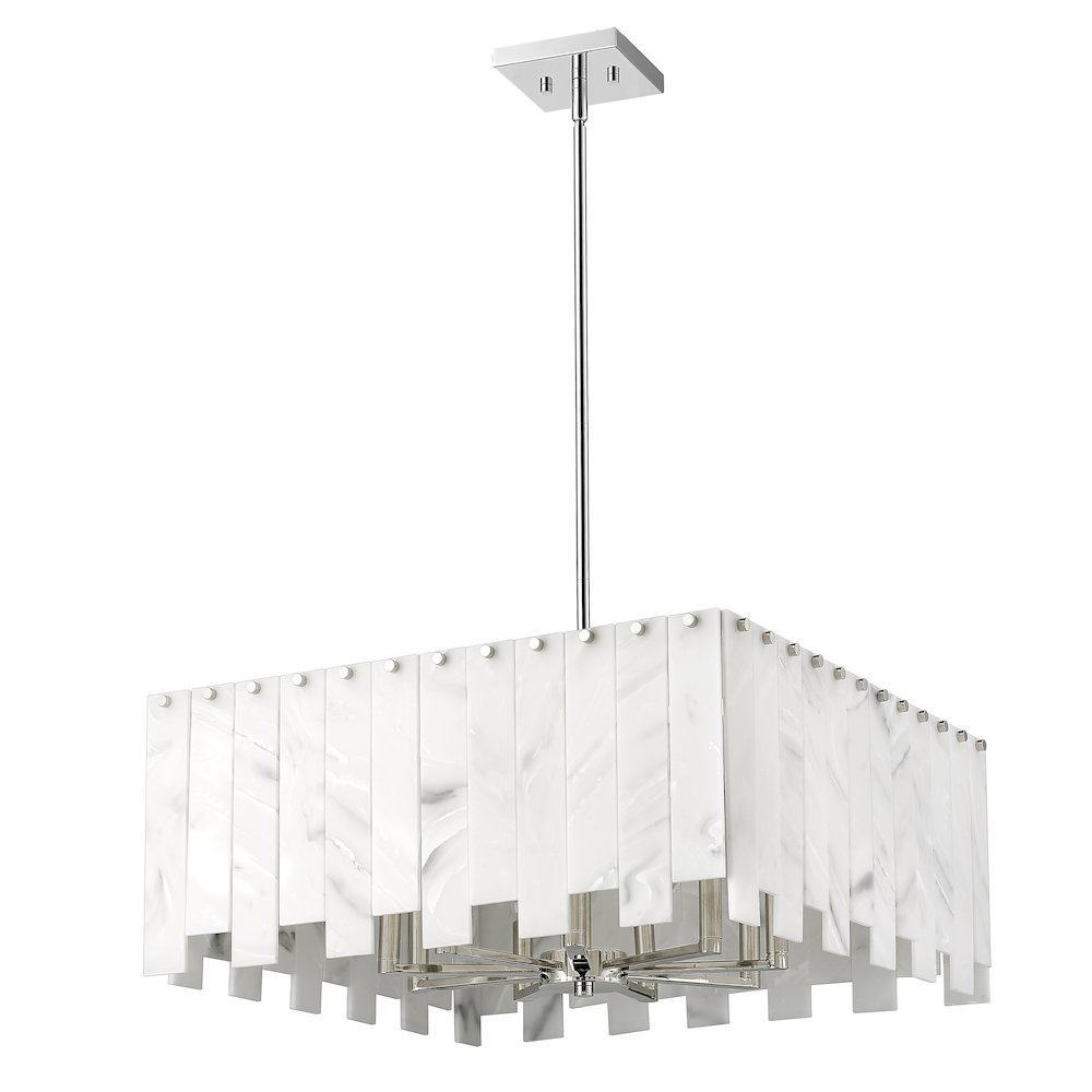 Z-Lite 8 Light Chandelier. Picture 5