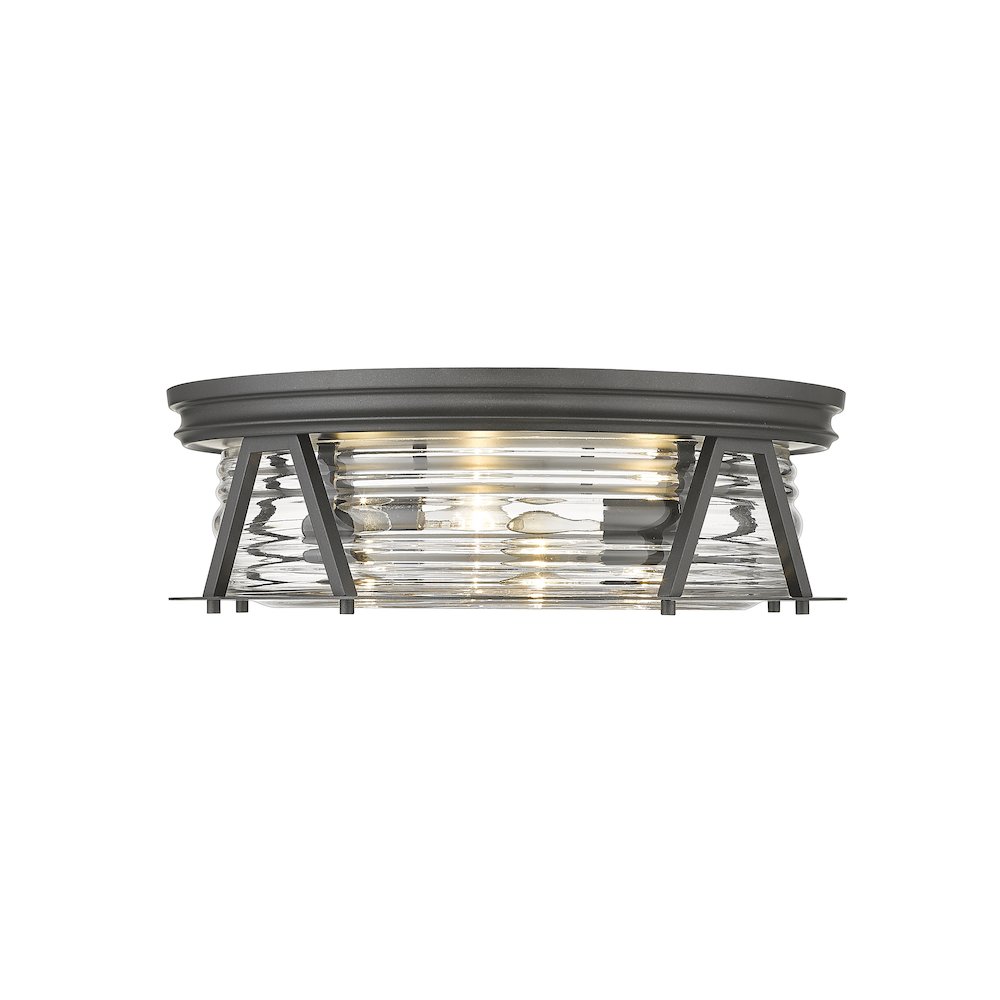 Z-Lite 4 Light Flush Mount. Picture 2