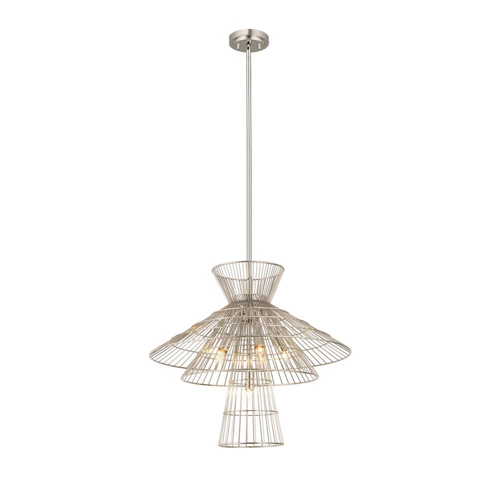 Z-Lite 6 Light Chandelier. Picture 2