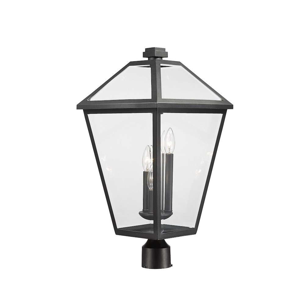 Z-Lite 3 Light Outdoor Post Mount Fixture. Picture 4