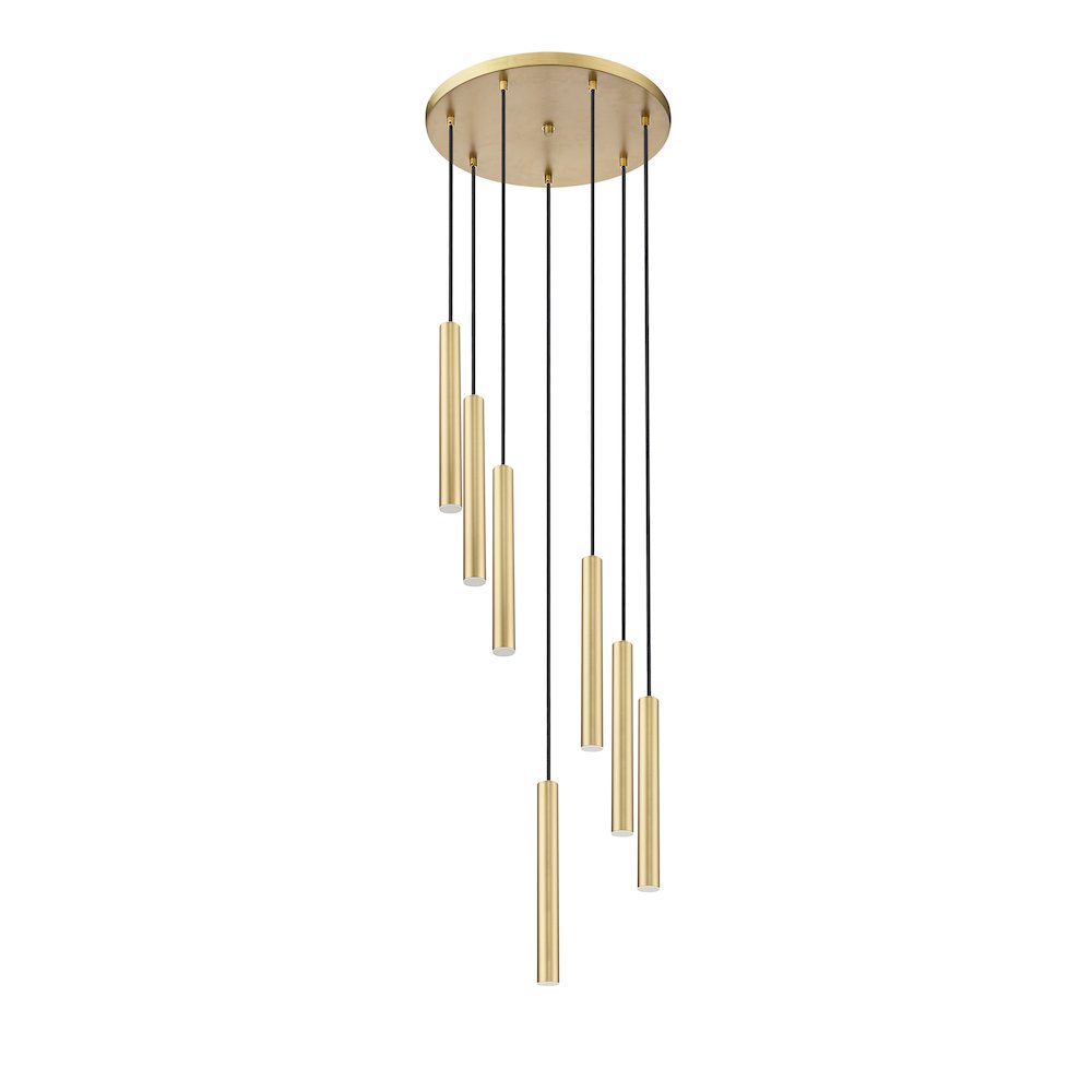 Z-Lite 7 Light Chandelier. Picture 5