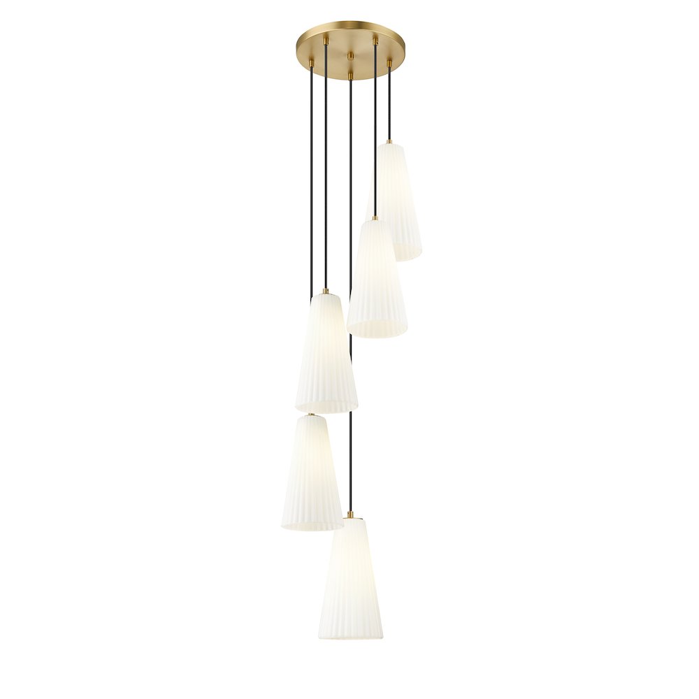Z-Lite 5 Light Chandelier. Picture 3