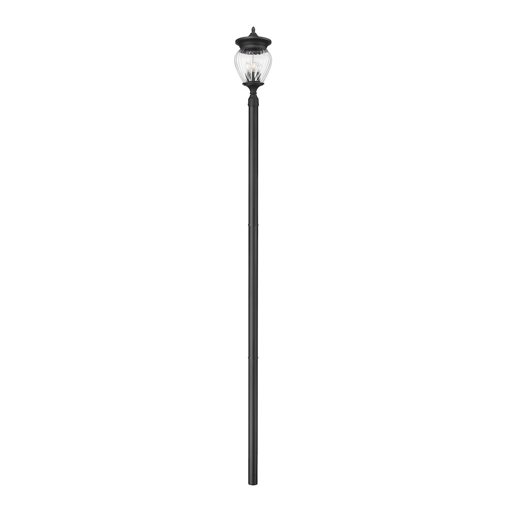 Z-Lite 4 Light Outdoor Post Mounted Fixture. Picture 1