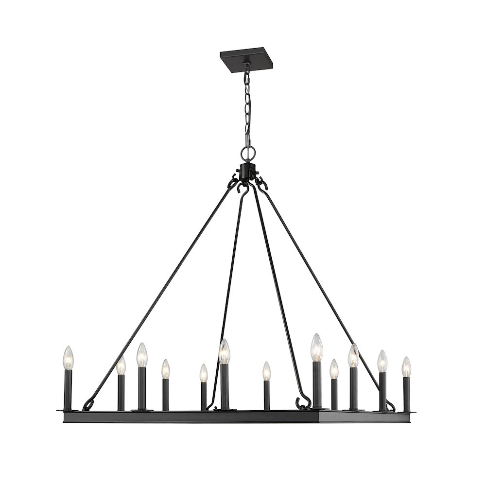 Z-Lite 12 Light Chandelier. Picture 3