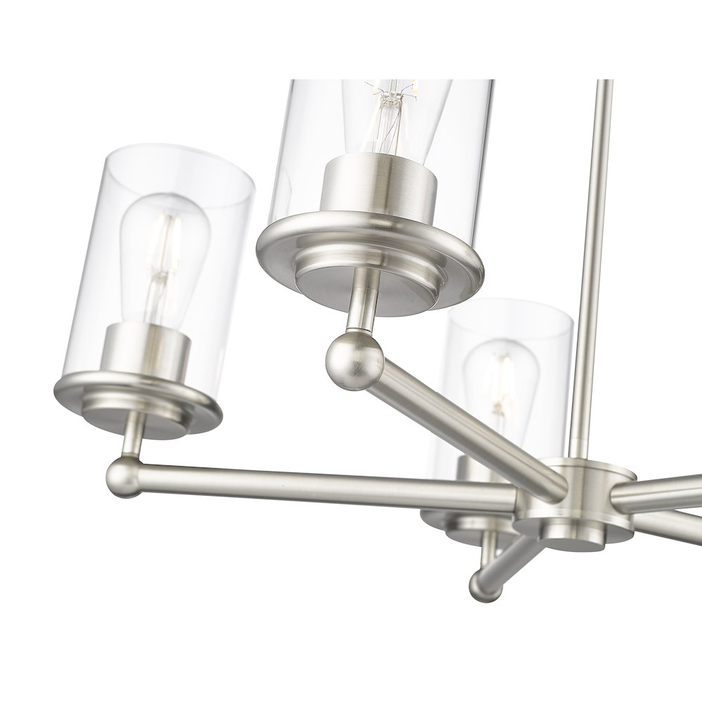 Z-Lite 5 Light Chandelier. Picture 4