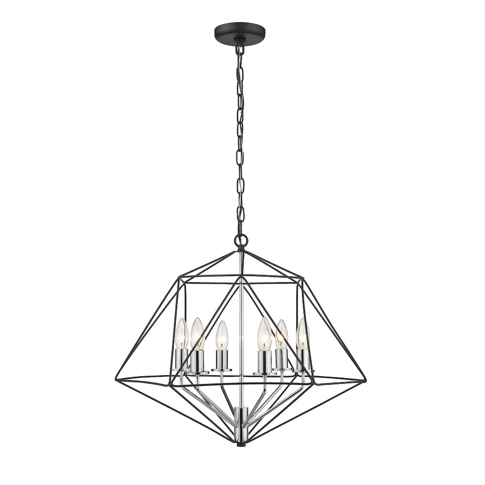 Z-Lite 6 Light Chandelier. Picture 1