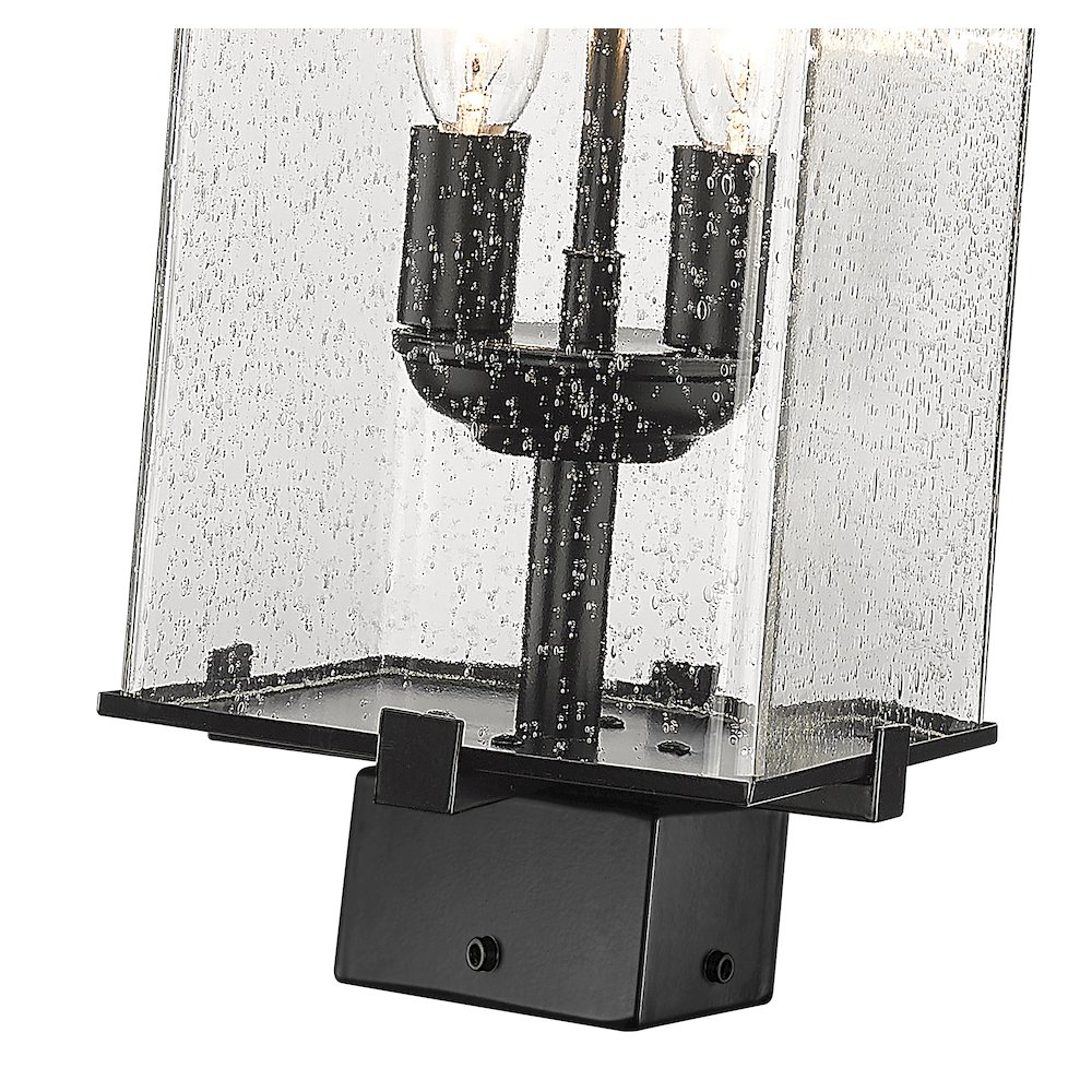Z-Lite 2 Light Outdoor Post Mount Fixture. Picture 4