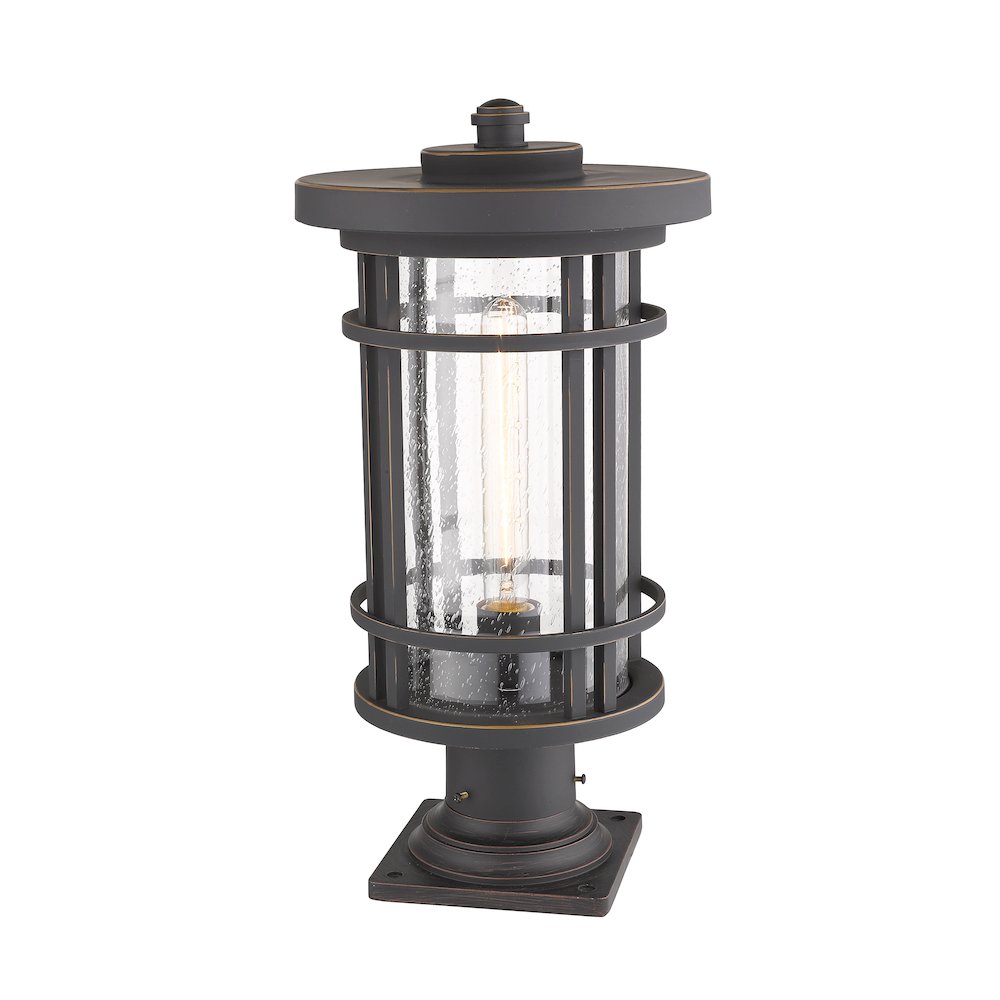 Z-Lite 1 Light Outdoor Pier Mounted Fixture. Picture 2
