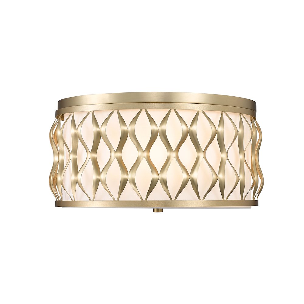 Z-Lite 4 Light Flush mount. Picture 1