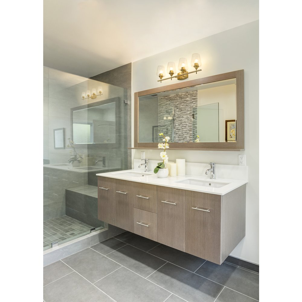 Z-Lite 4 Light Vanity. Picture 7