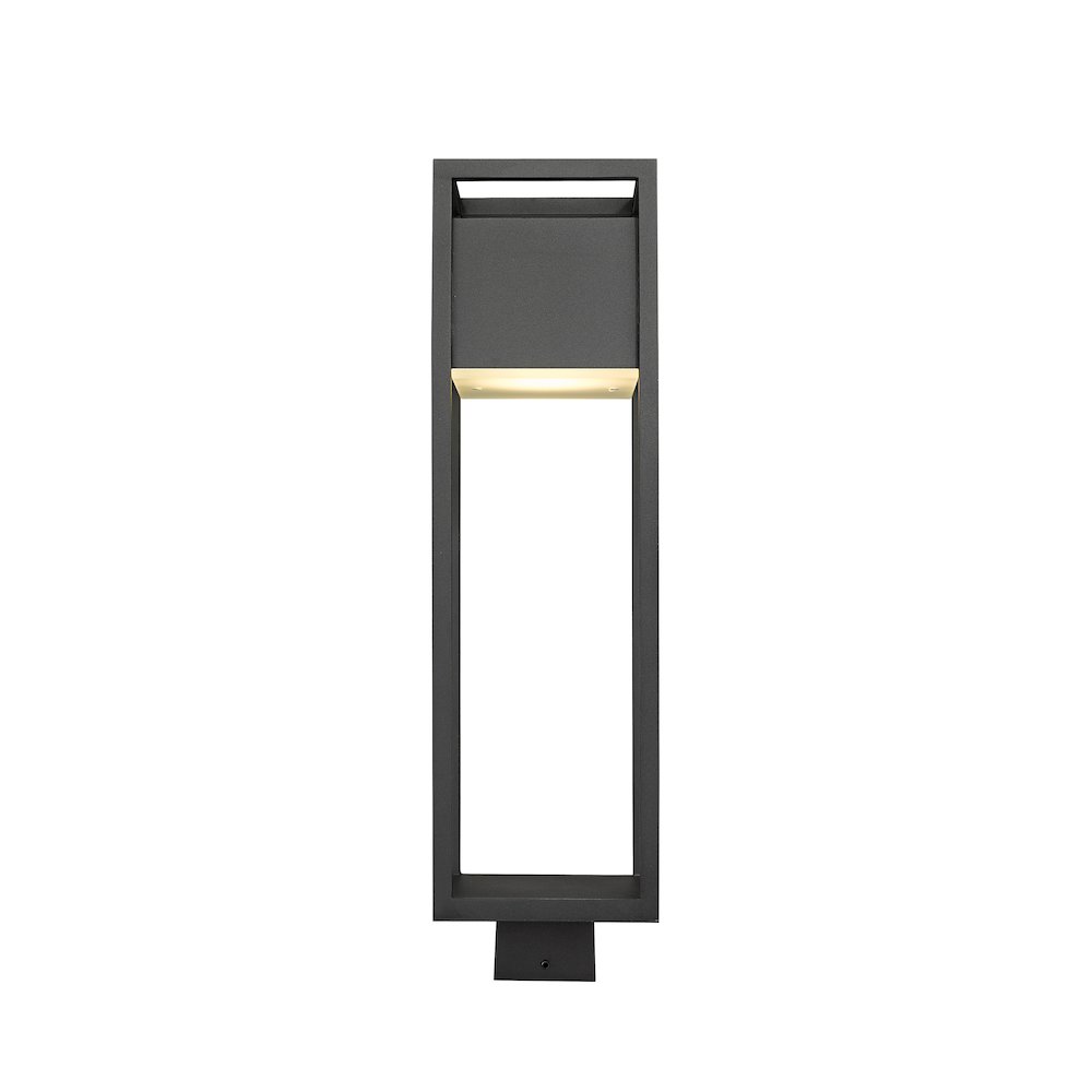 Z-Lite 1 Light Outdoor Post Mount Fixture. Picture 2