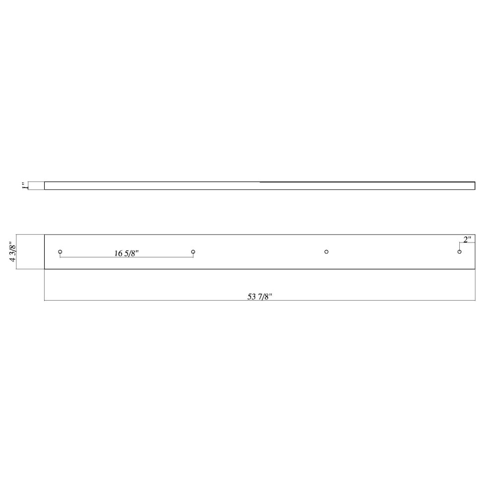 Z-Lite Multi Point Canopy 4 Light Ceiling Plate, Chrome. Picture 2