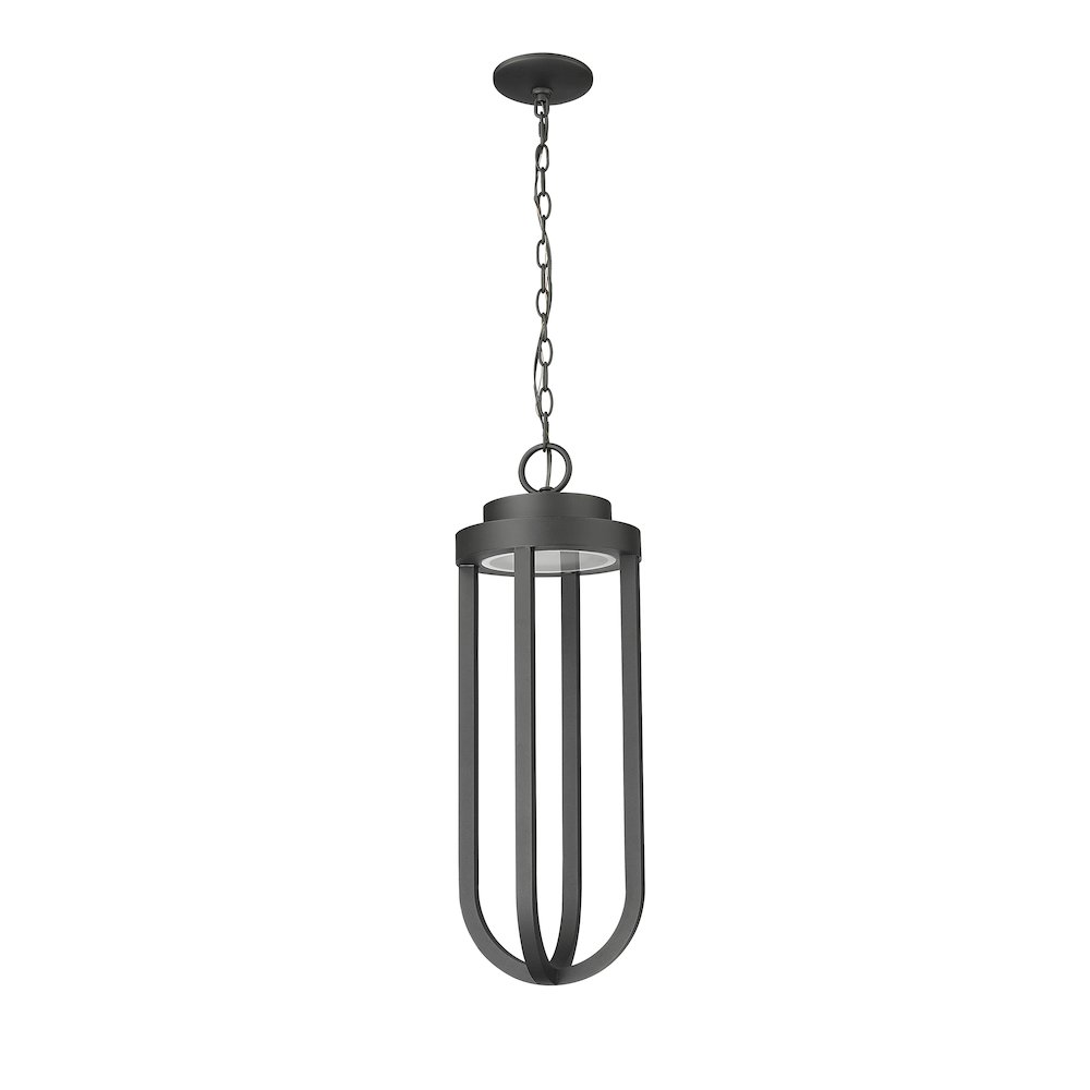Z-Lite 1 Light Outdoor Chain Mount Ceiling Fixture. Picture 5