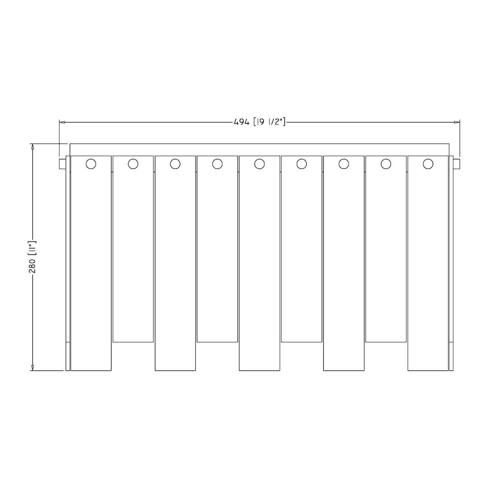 Z-Lite 9 Light Flush Mount. Picture 8