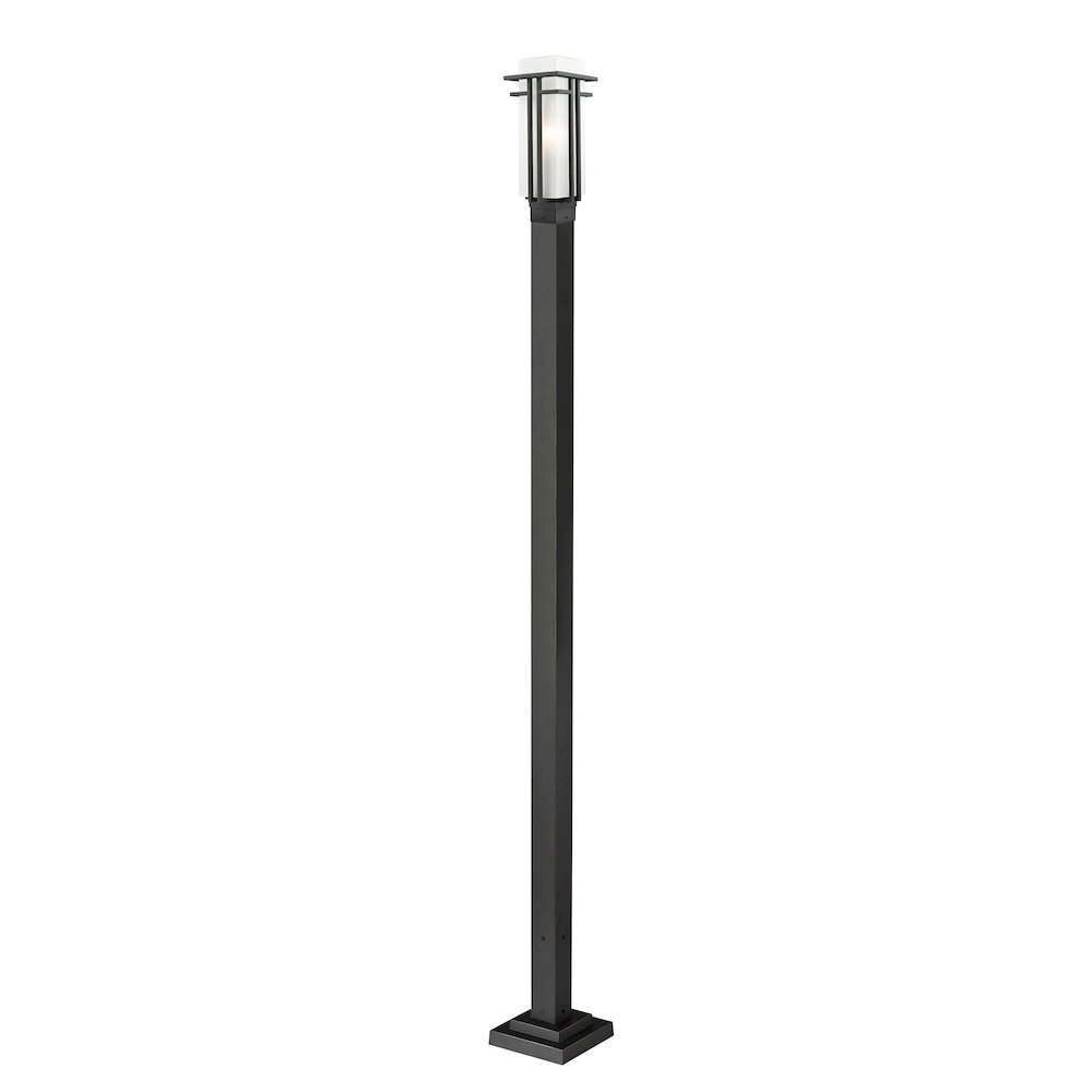 Z-Lite 1 Light Outdoor Post Mounted Fixture. Picture 1