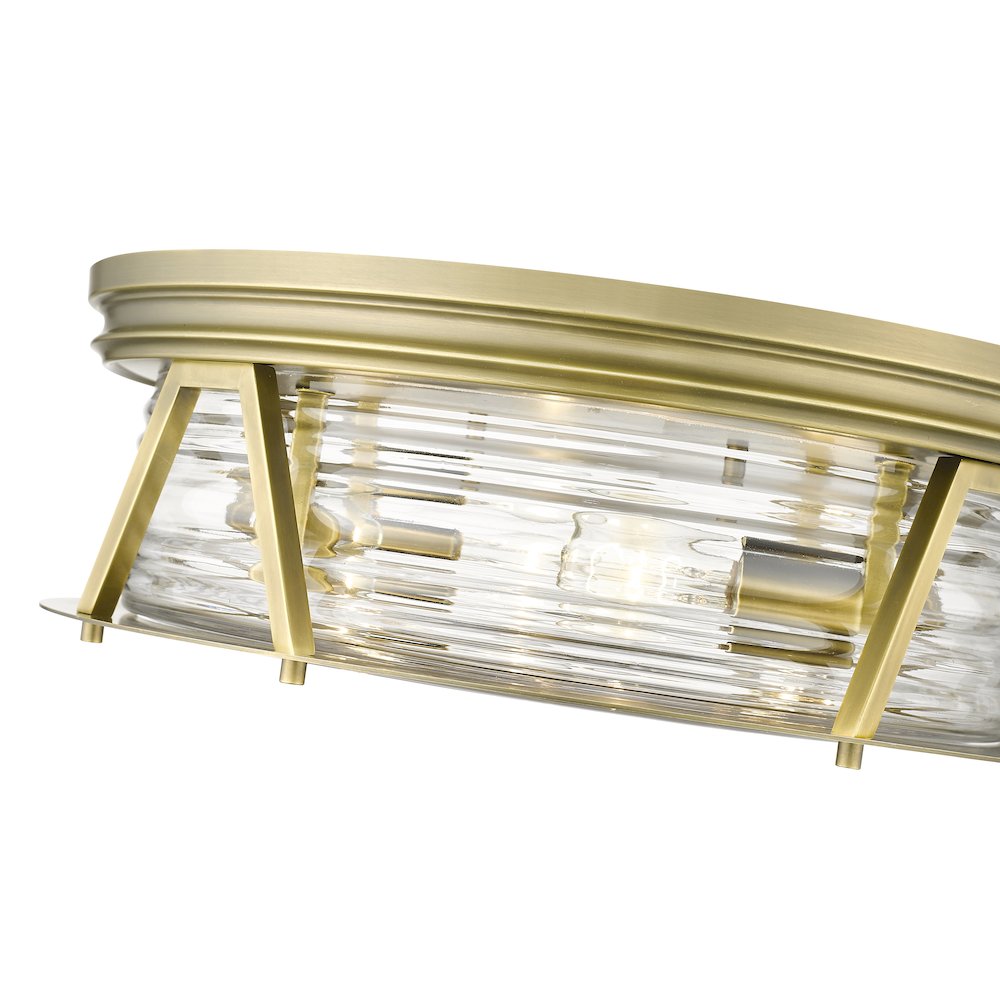 Z-Lite 4 Light Flush Mount. Picture 4