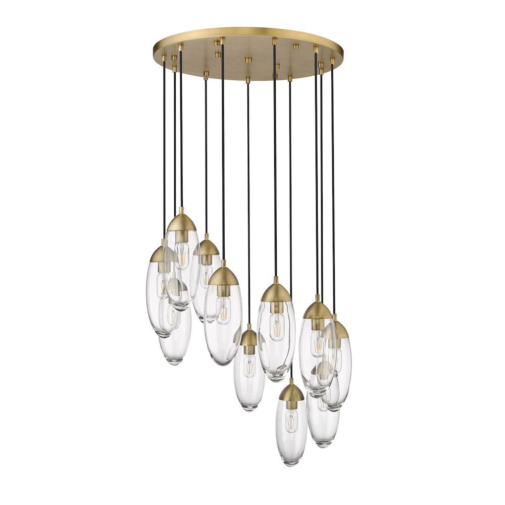 Z-Lite 11 Light Chandelier. Picture 5