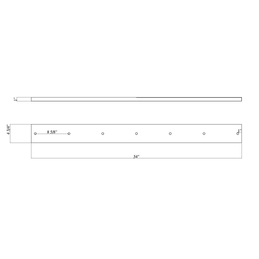 Z-Lite 7 Light Ceiling Plate. Picture 2