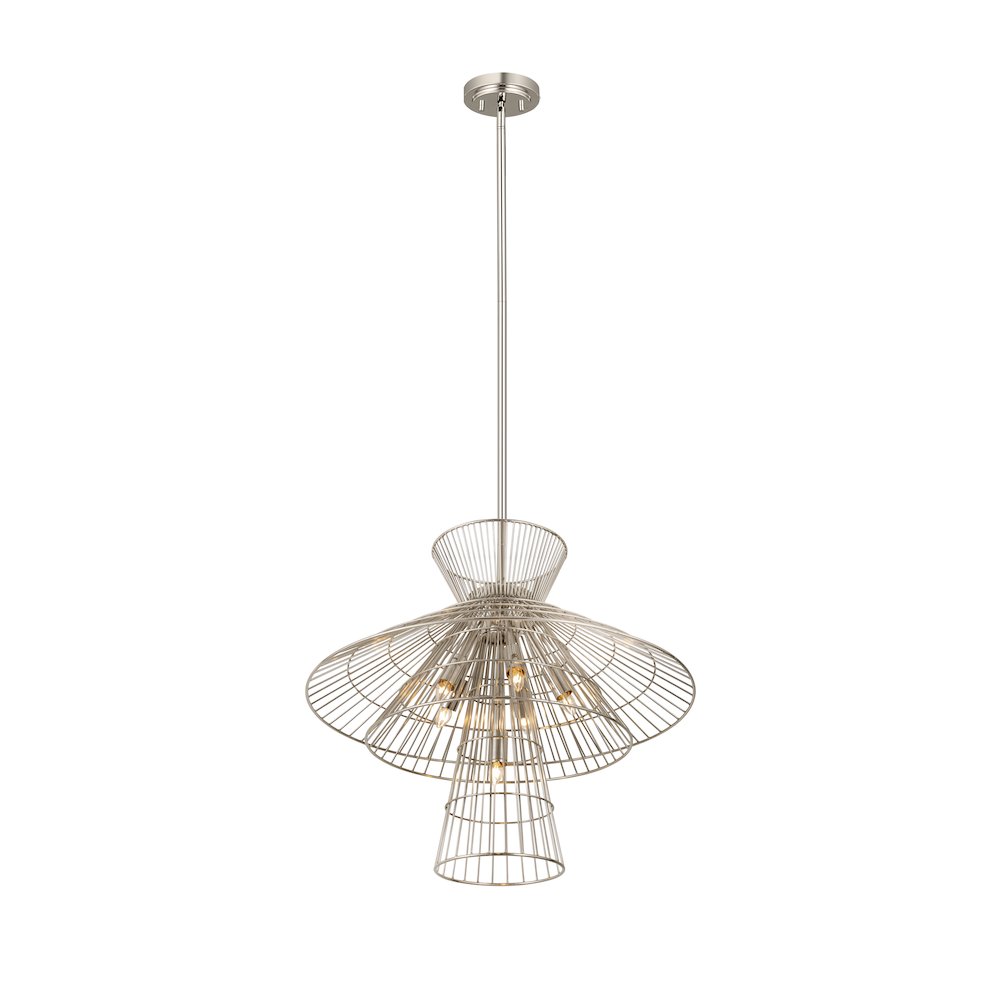 Z-Lite 6 Light Chandelier. Picture 3
