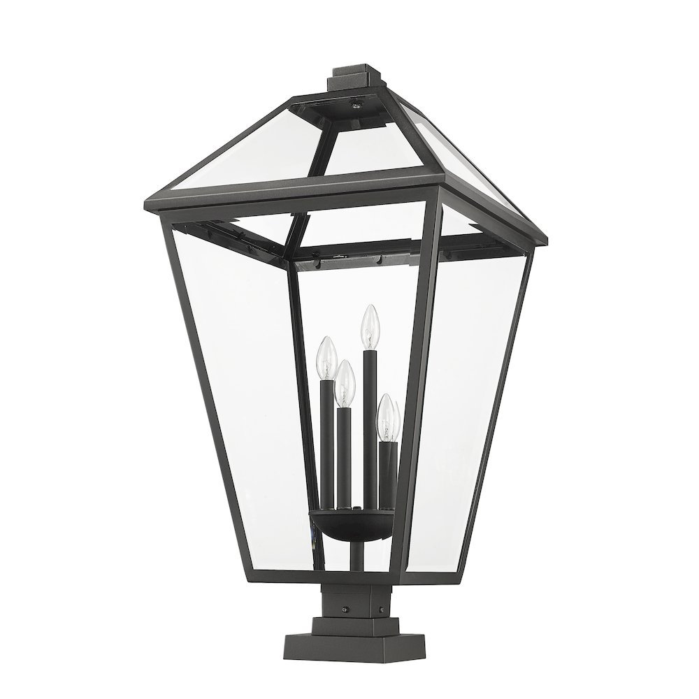 Z-Lite 4 Light Outdoor Pier Mounted Fixture. Picture 5