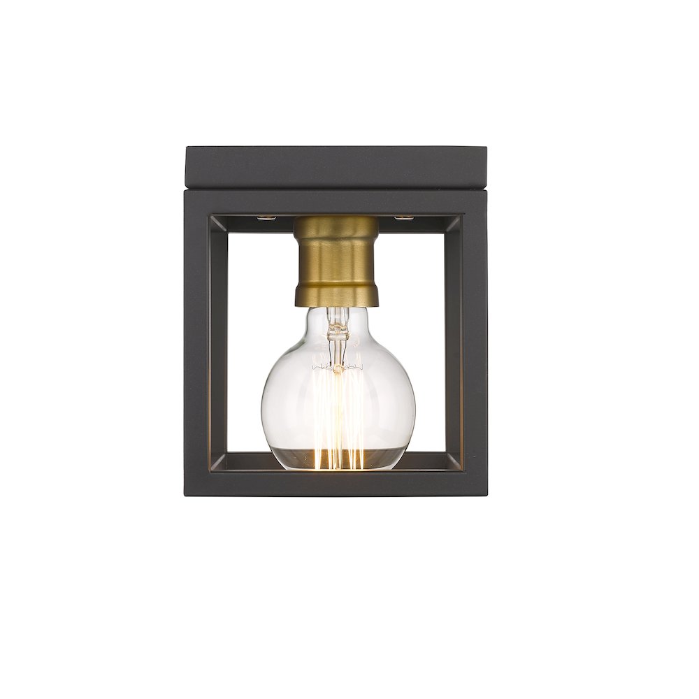 Z-Lite 1 Light Flush Mount. Picture 2