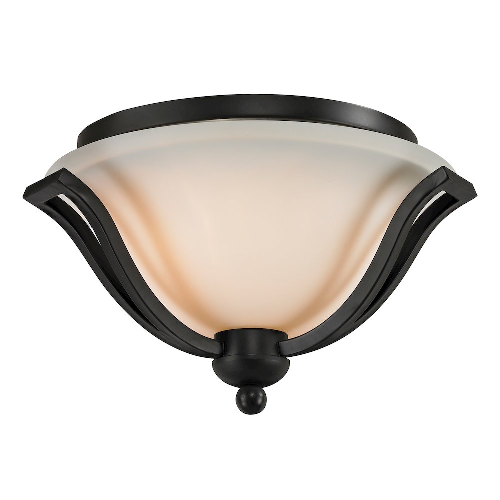 Z-Lite 2 Light Flush Mount. Picture 1