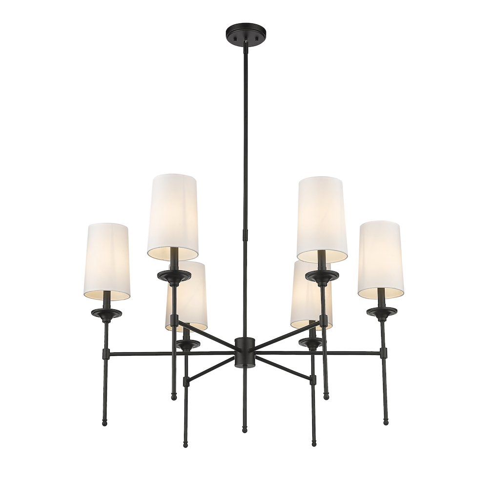 Z-Lite 6 Light Chandelier. Picture 3