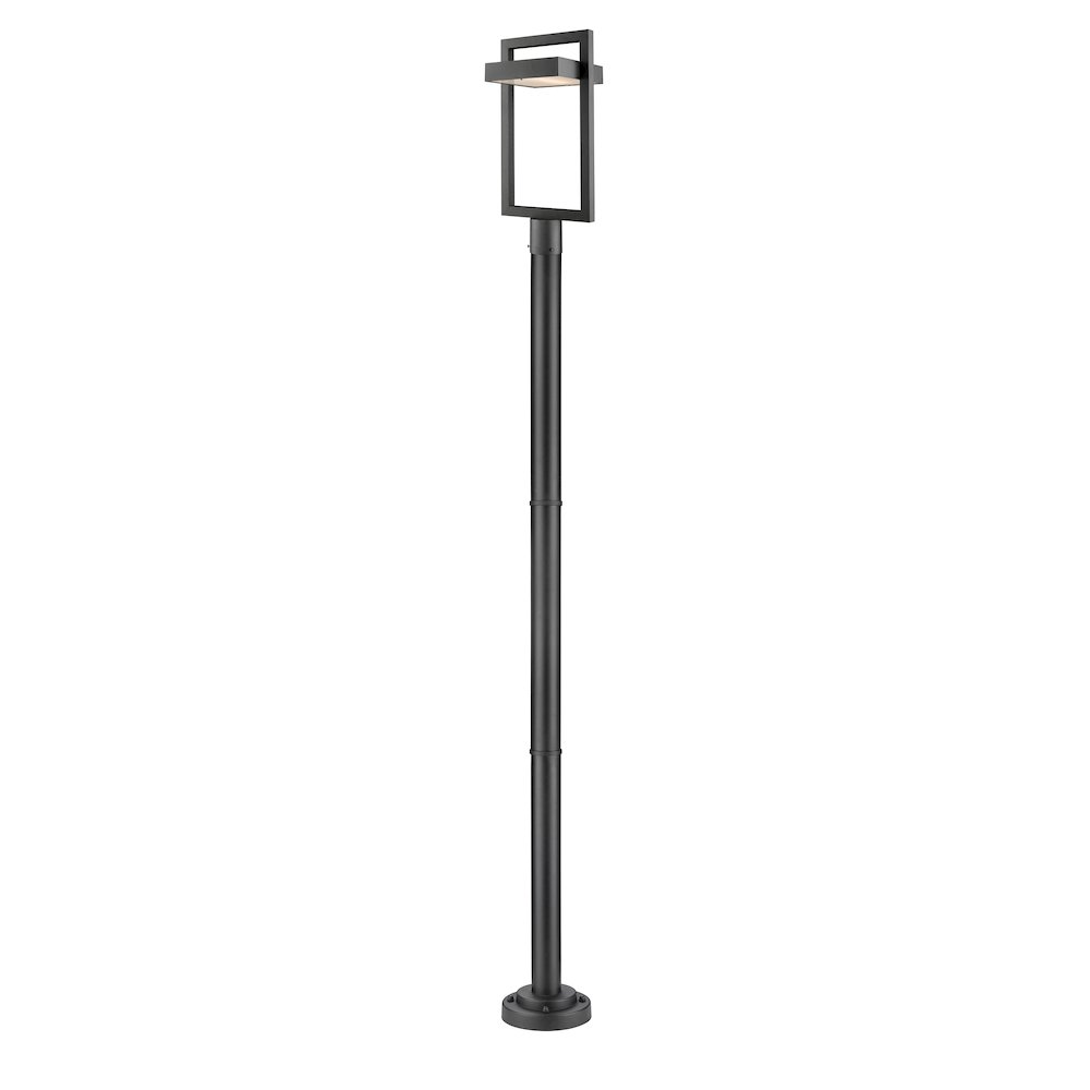 Z-Lite 1 Light Outdoor Post Mounted Fixture. Picture 1