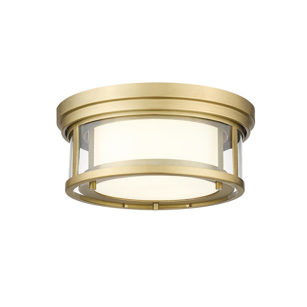 Z-Lite 2 Light Flush Mount. Picture 1
