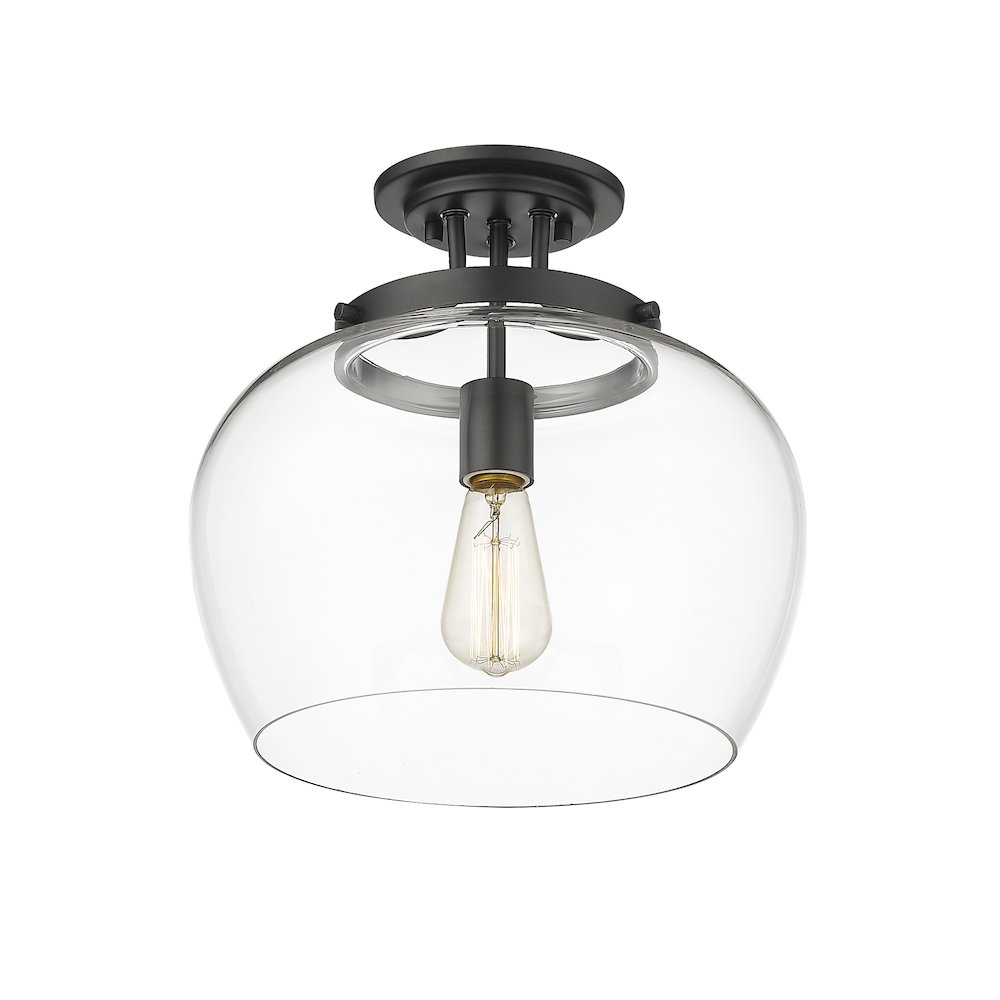 Z-Lite 1 Light Semi Flush Mount. Picture 3