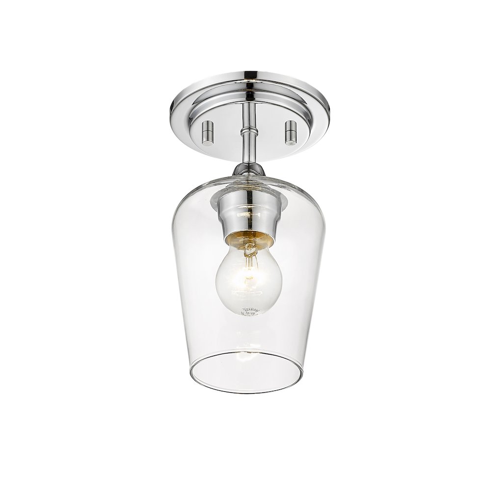 Z-Lite 1 Light Flush Mount. Picture 3