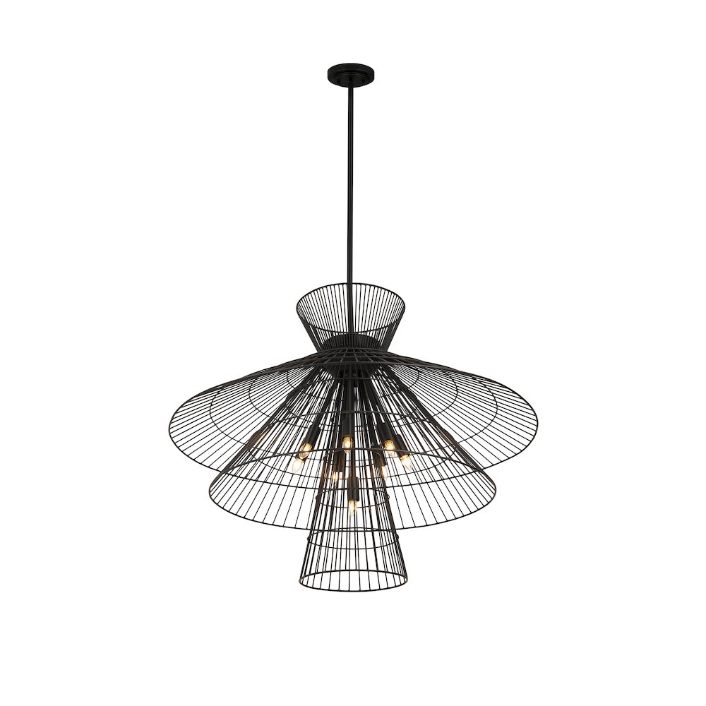 Z-Lite 8 Light Chandelier. Picture 3