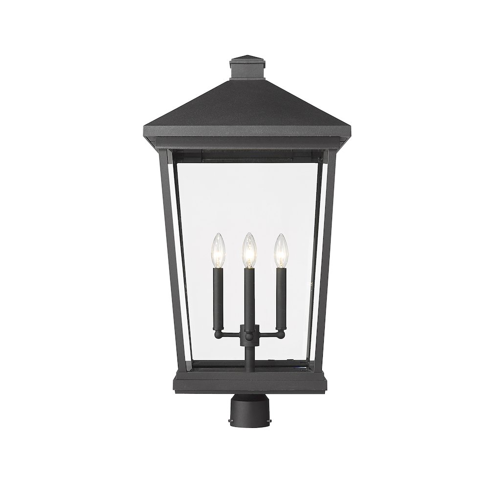 Z-Lite 4 Light Outdoor Post Mount Fixture. Picture 2