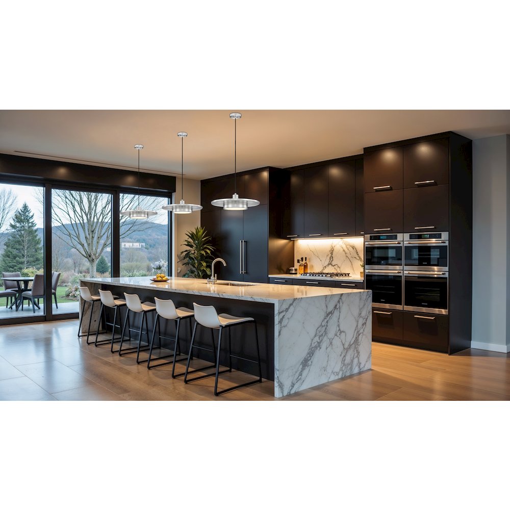 Z-Lite 1 Light Pendant, Brushed Nickel. Picture 5