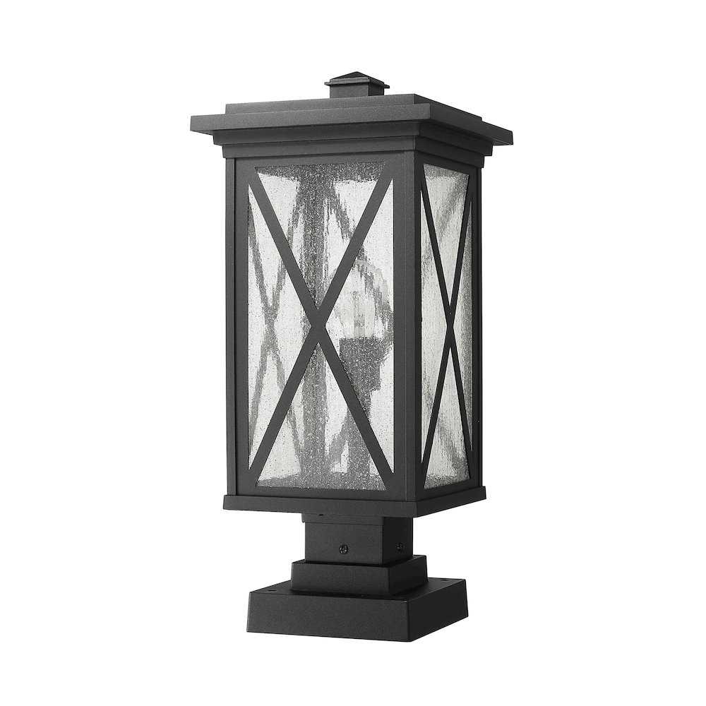 Z-Lite 1 Light Outdoor Pier Mounted Fixture. Picture 5