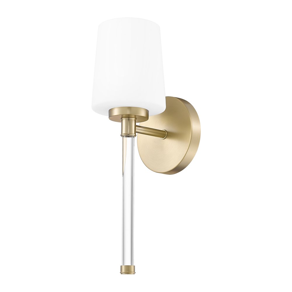 Z-Lite 1 Light Wall Sconce, Modern Gold. Picture 7