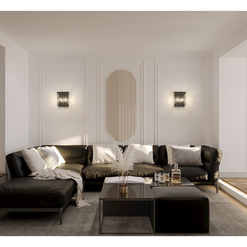 Z-Lite 2 Light Wall Sconce. Picture 6